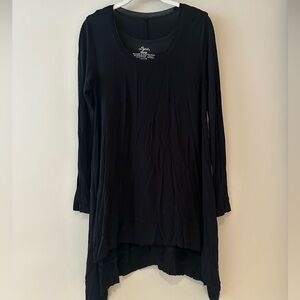 Lyssé Women’s Long Sleeve Layered Sheer Shirt